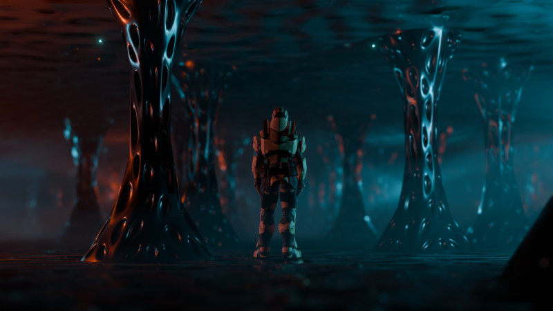 Sci-Fi Environment Modello 3D .c4d .max .obj .3ds .fbx .stl .blend 