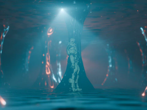 Научно-фантастическая среда 3D Модель