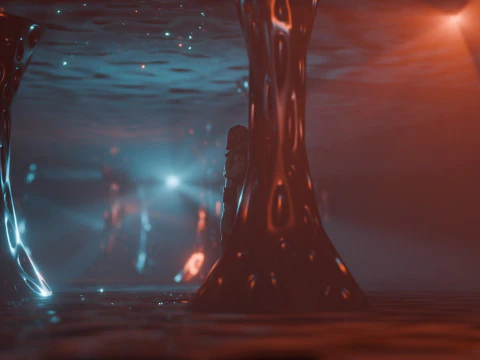 Научно-фантастическая среда 3D Модель