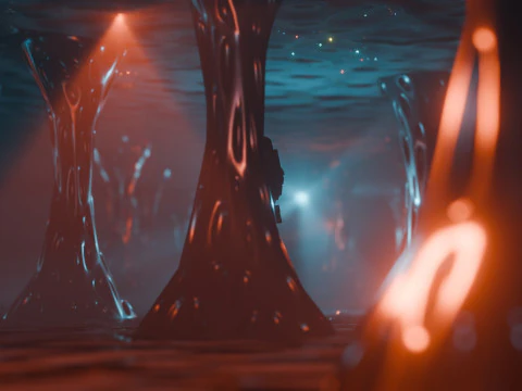 Научно-фантастическая среда 3D Модель