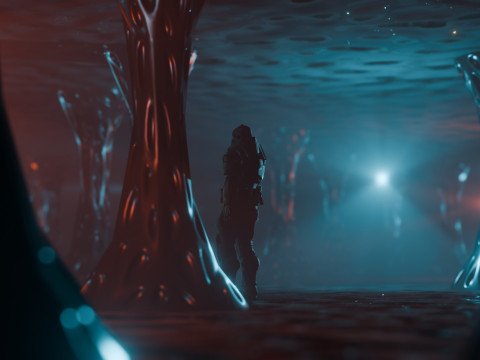 Sci-Fi Environment Modello 3D