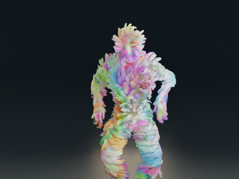 Animação de dança Modelo 3D