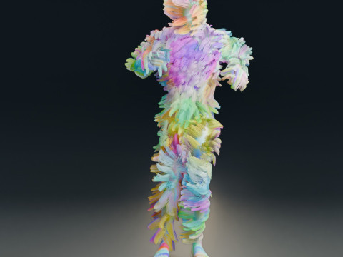 Animação de dança Modelo 3D