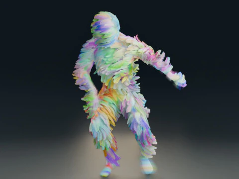 Animation de danse Modèle 3D