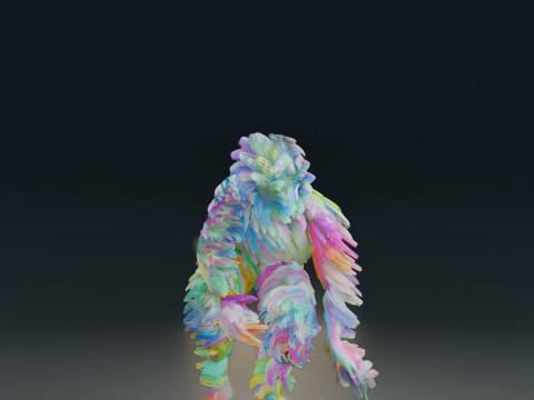 Animação de dança Modelo 3D
