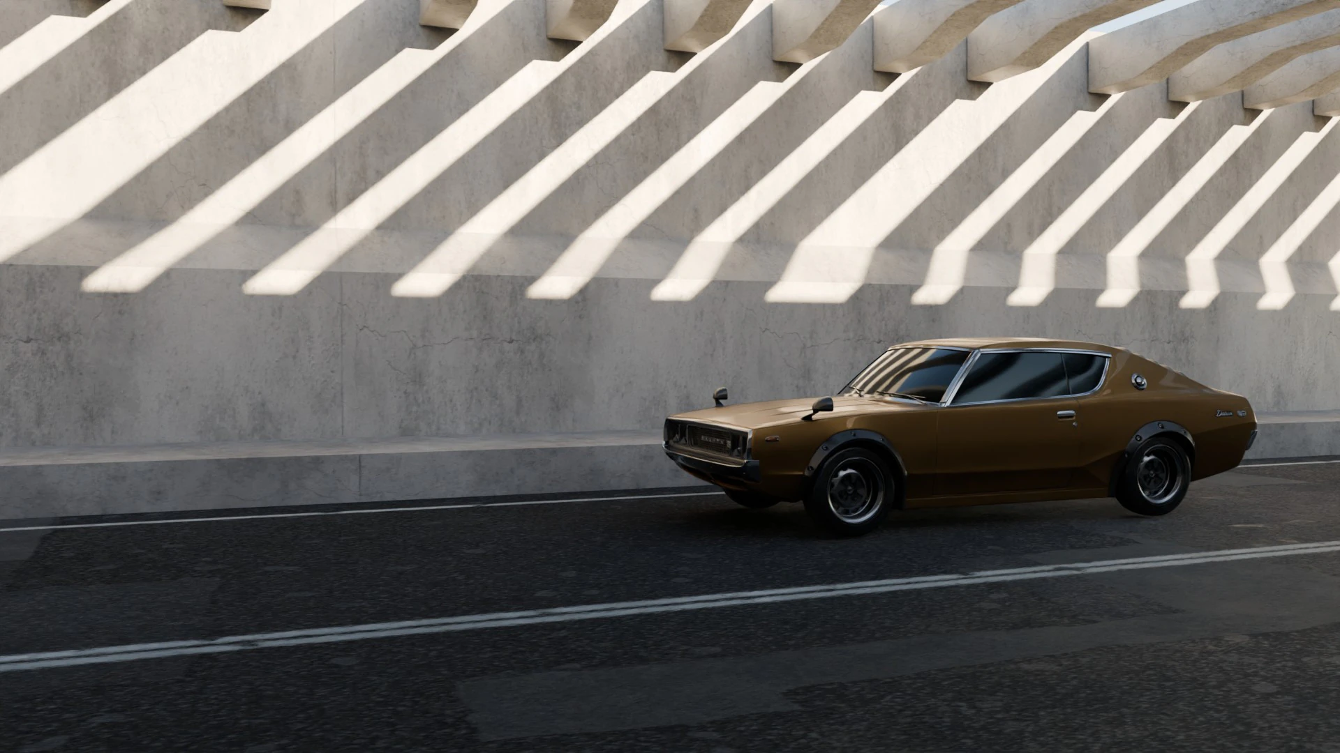 Datsun 240k GT Animation 3D Model .c4d .max .obj .3ds .fbx .stl .blend 