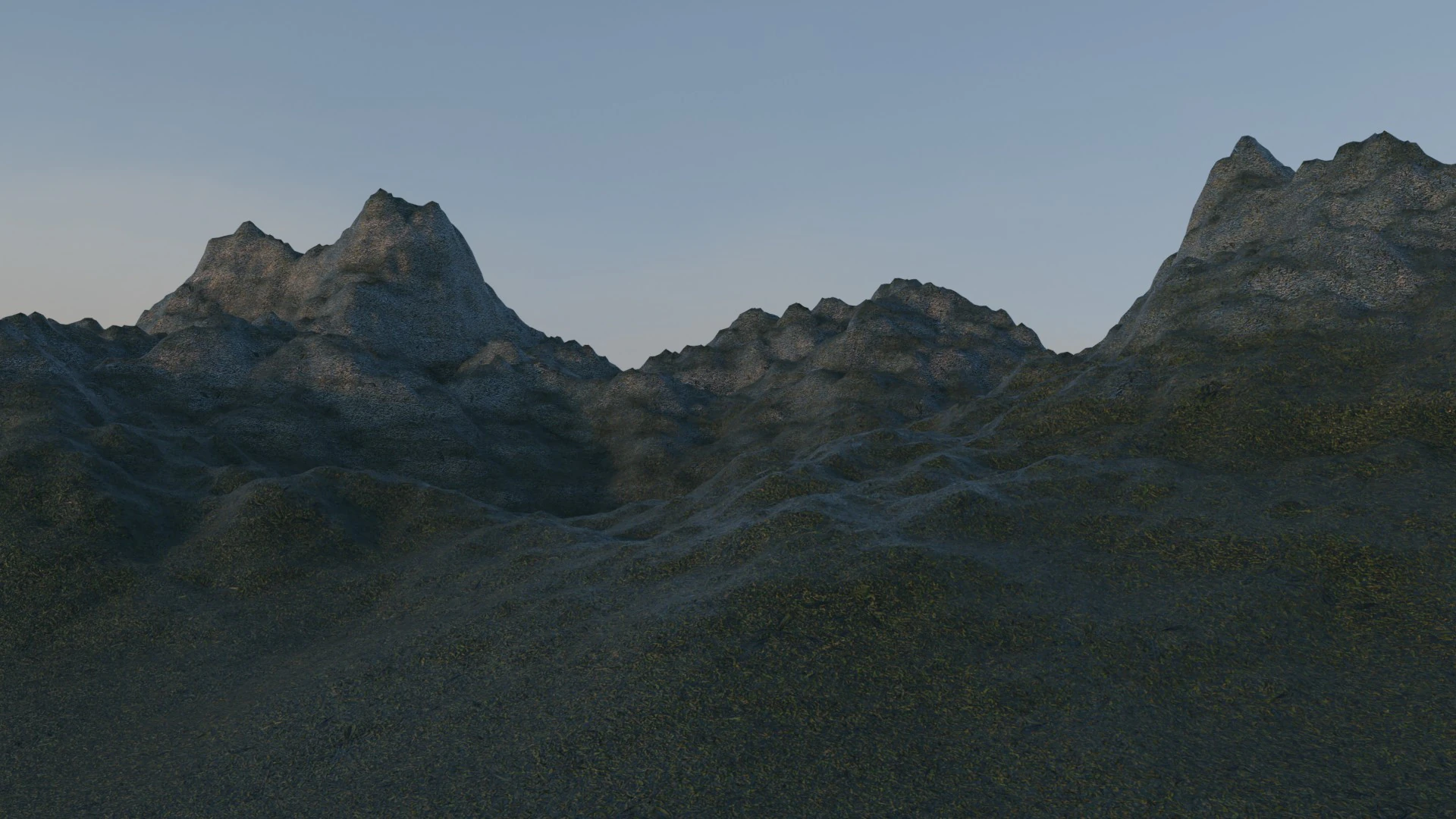 Montagne di neve Modello 3D .c4d .max .obj .3ds .fbx .stl .blend 