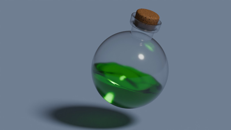 毒药动画 3D 模型 .c4d .max .obj .3ds .fbx .stl .blend