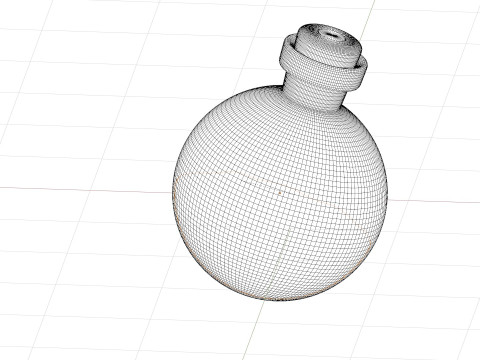毒药动画 3D 模型
