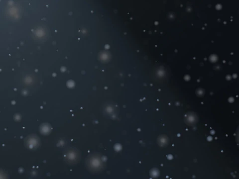 Dust Particles Animation 3D Model