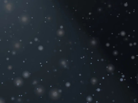 Dust Particles Animation 3D Model
