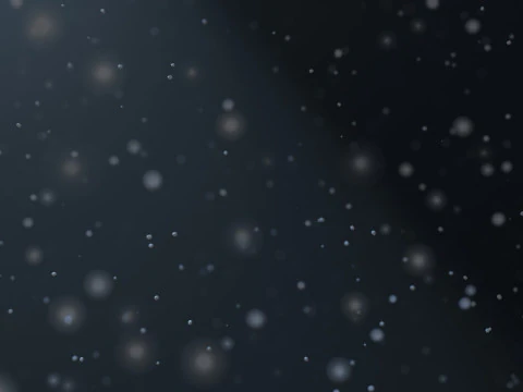 Dust Particles Animation 3D Model