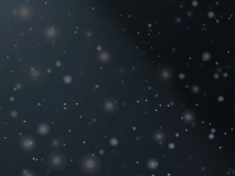 Dust Particles Animation 3D Model