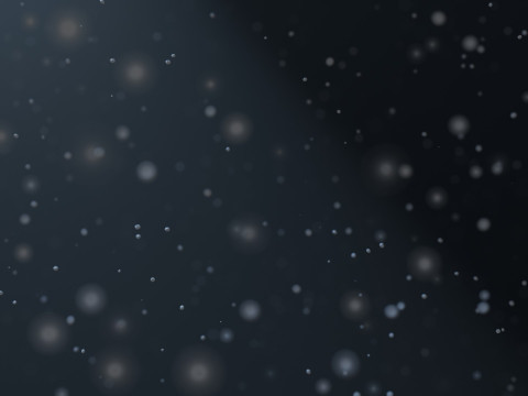 Animación de partículas de polvo Modelo 3D