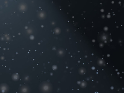 Animación de partículas de polvo Modelo 3D