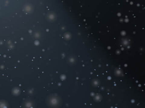 Animación de partículas de polvo Modelo 3D