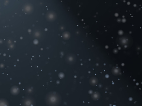 Animación de partículas de polvo Modelo 3D