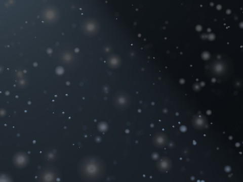 Animación de partículas de polvo Modelo 3D