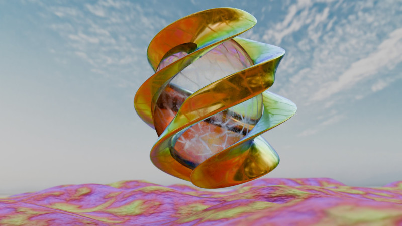 Animação de ambiente abstrato Modelo 3D .c4d .max .obj .3ds .fbx .stl .blend 