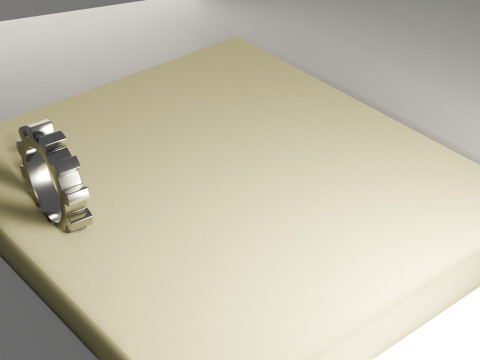 Animacja z pianki memory Model 3D