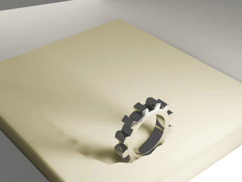 Memory Foam Animation 3D Model