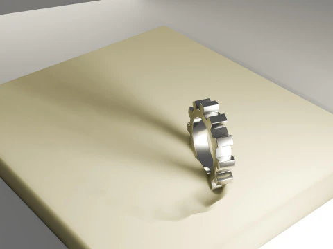 Memory Foam Animation 3D Model
