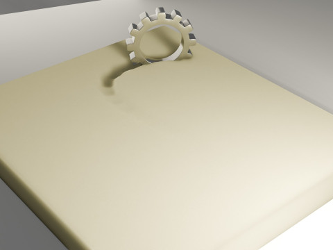 Animacja z pianki memory Model 3D