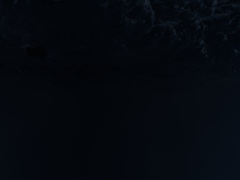 तूफानी महासागर एनिमेशन 3D मॉडल