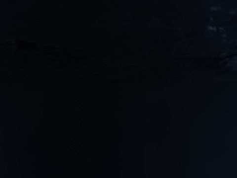 तूफानी महासागर एनिमेशन 3D मॉडल