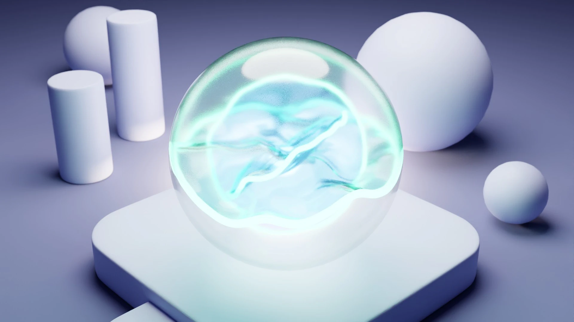 AI Assistant Icon Animation 3D Model .c4d .max .obj .3ds .fbx .stl .blend 
