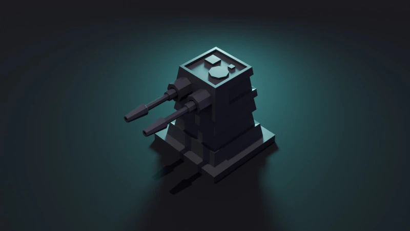 Anima&ccedil;&atilde;o de torre Modelo 3D .c4d .max .obj .3ds .fbx .stl .blend 