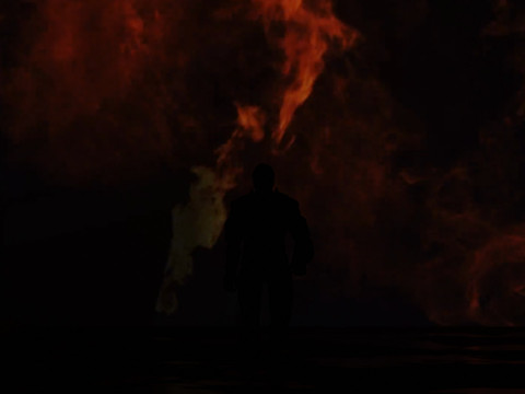 A Cinematic Superhero Walking Animation 3D Model