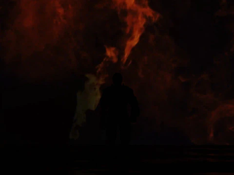 A Cinematic Superhero Walking Animation 3D Model