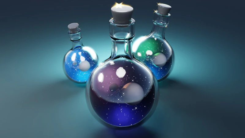 Bottiglia spaziale Modello 3D .c4d .max .obj .3ds .fbx .stl .blend 