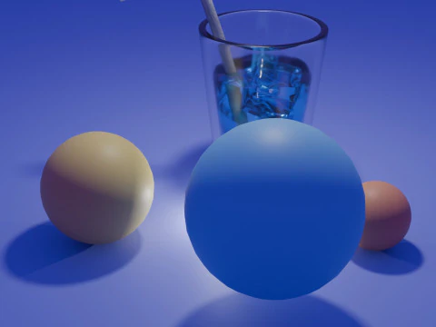 Glass With Ice 3D Model