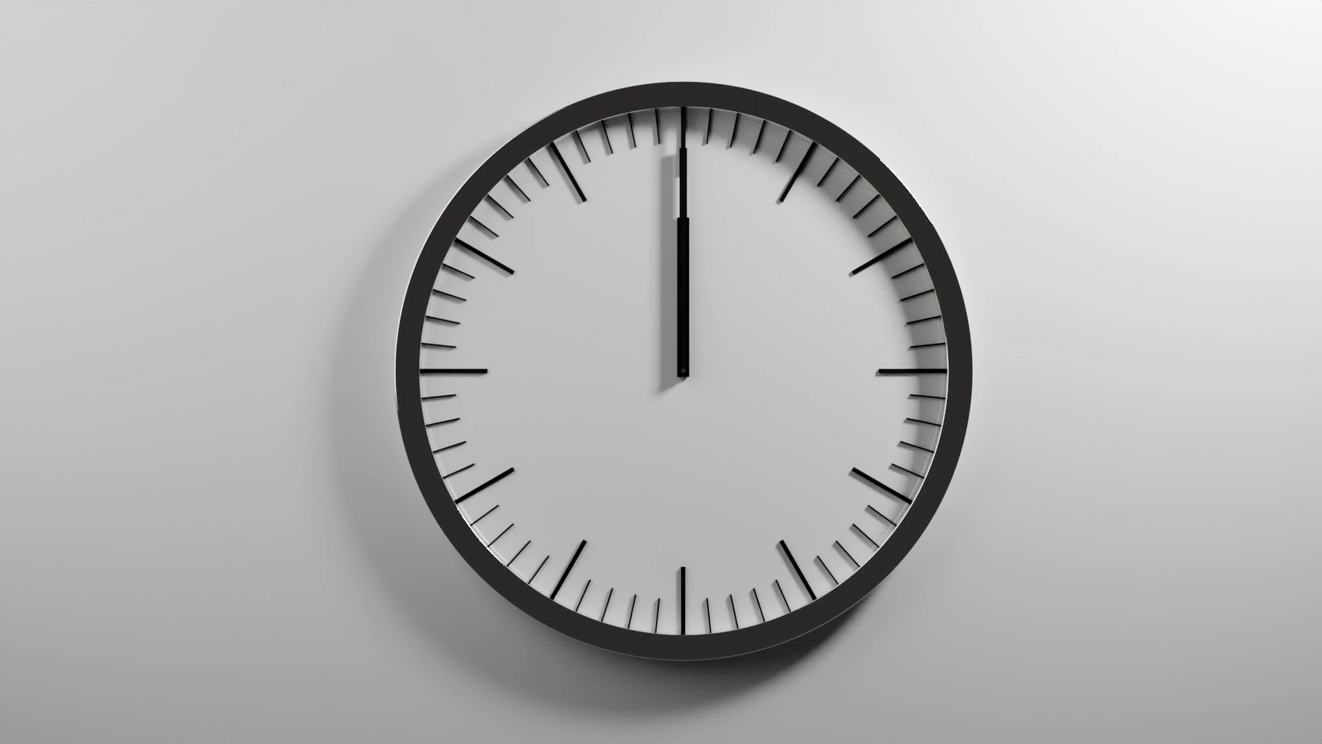 滴答作响的时钟动画 3D 模型 .c4d .max .obj .3ds .fbx .stl .blend 