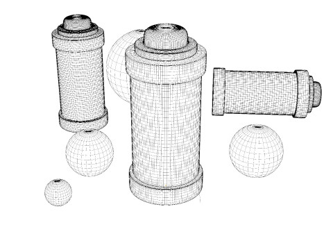 Анимация энергетической капсулы 3D Модель