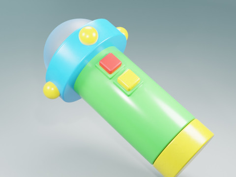 Doraemon Small Light 3D Model