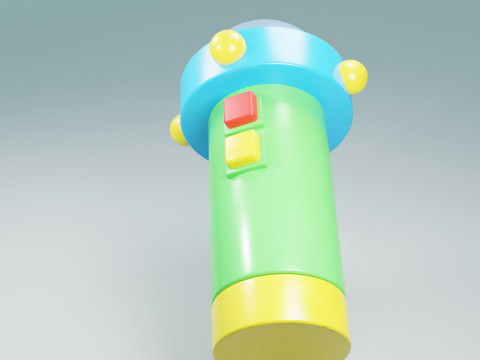 Doraemon Small Light 3D Model