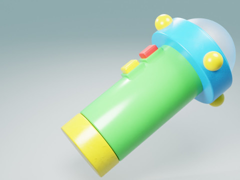 Doraemon Small Light 3D Model