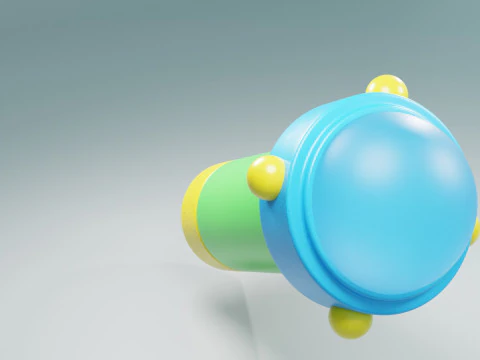 Doraemon piccola luce Modello 3D