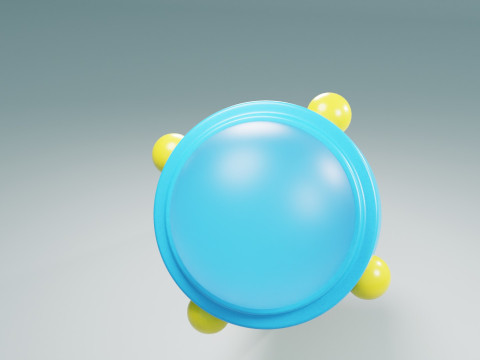 Doraemon Small Light 3D Model