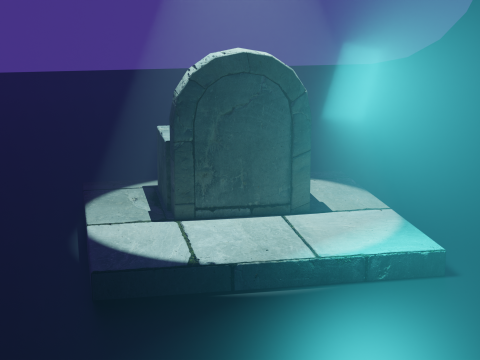 The Ruined Monarchs Throne 3D Model