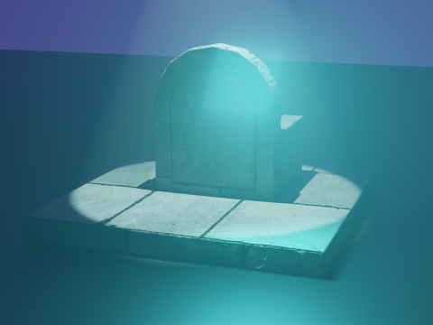 The Ruined Monarchs Throne 3D Model