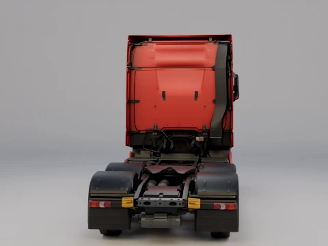 Mercedes-Benz Actros MP4 6x4 3D Model