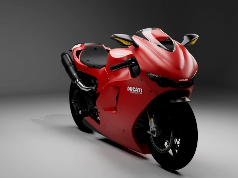 Ducati Desmosedici RR 3D Model