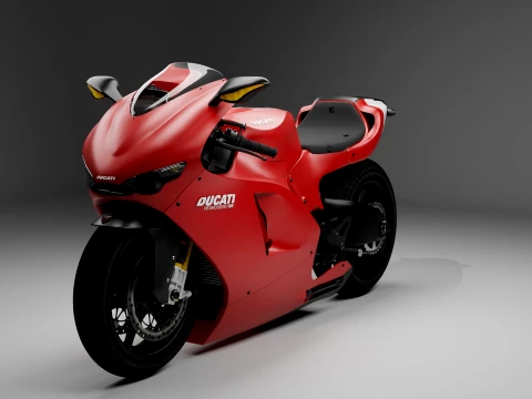 Ducati Desmosedici RR 3D Model