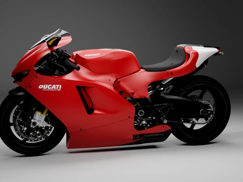 Ducati Desmosedici RR 3D Model