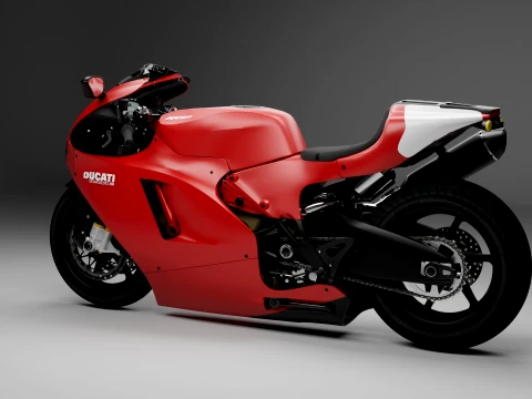 Ducati Desmosedici RR 3D Model