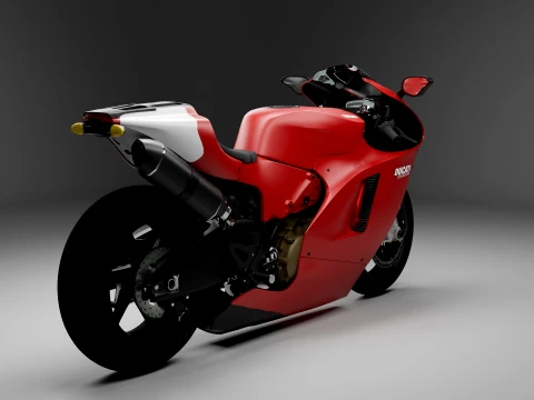 Ducati Desmosedici RR 3D Model